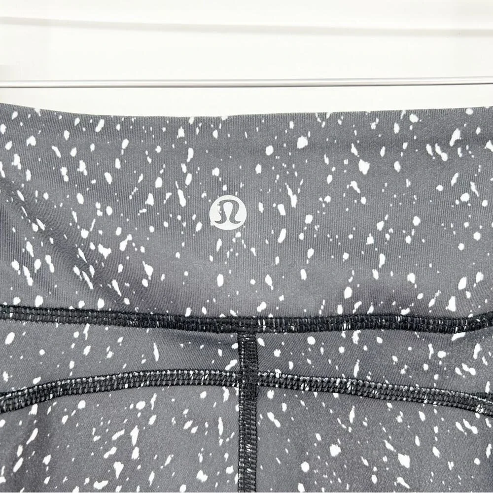 Lululemon Butterfly Texture Leggings Women's Size 4 Workout Activewear